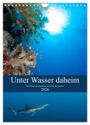 Cover-Bild zum Titel 'Unter Wasser daheim (Wandkalender 2026 DIN A4 hoch), CALVENDO Monatskalender' von 'Sven Gruse'
