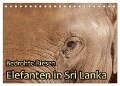 Bedrohte Riesen - Elefanten in Sri Lanka (Tischkalender 2024 DIN A5 quer), CALVENDO Monatskalender - Jörg Sobottka