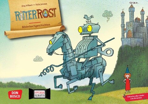 Ritter Rost. Kamishibai Bildkartenset - Jörg Hilbert, Felix Janosa, Felix Janosa