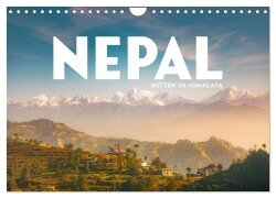 Nepal - Mitten im Himalaya (Wandkalender 2026 DIN A4 quer), CALVENDO Monatskalender - Happy Monkey