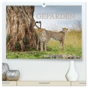 Emotionale Momente: Geparden (hochwertiger Premium Wandkalender 2026 DIN A2 quer), Kunstdruck in Hochglanz - Ingo Gerlach GDT