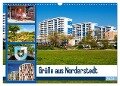 Grüße aus Norderstedt (Wandkalender 2024 DIN A3 quer), CALVENDO Monatskalender - D. E. T. Photo Impressions