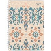 Cover-Bild zum Titel 'Ladytimer Ringbuch Oriental 2026 - Taschen-Kalender A5 (15x21 cm) - Schüler-Kalender - Weekly - Ringbindung - 128 Seiten - Alpha Edition' von ''