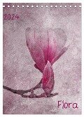 Flora (Tischkalender 2024 DIN A5 hoch), CALVENDO Monatskalender - Claudia Möckel Lucy L!u
