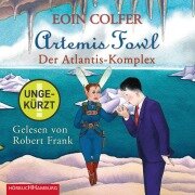 Cover-Bild zum Titel 'Artemis Fowl - Der Atlantis-Komplex (Ein Artemis-Fowl-Roman 7)' von 'Eoin Colfer'