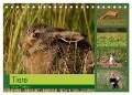 Tiere in der Feldmark (Tischkalender 2024 DIN A5 quer), CALVENDO Monatskalender - Winfried Erlwein
