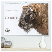 Emotionale Momente: Der Wisent. (hochwertiger Premium Wandkalender 2025 DIN A2 quer), Kunstdruck in Hochglanz - Ingo Gerlach