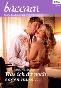 Cover-Bild zum Titel 'Was ich dir noch sagen muss ...' von 'Maxine Sullivan'