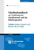Tabellenhandbuch zur Ermittlung des Verkehrswerts und des Beleihungswerts von Grundstücken - Hans-Georg Tillmann, Wolfgang Kleiber, Wolfgang Seitz