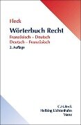 Wörterbuch Recht - Klaus E. W. Fleck