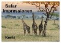 Safari Impressionen / Kenia (Tischkalender 2024 DIN A5 quer), CALVENDO Monatskalender - Susan Michel CH