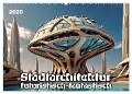 Stadtarchitektur, futuristisch-fantastisch (Wandkalender 2025 DIN A2 quer), CALVENDO Monatskalender - Werner Braun