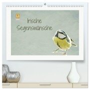 Irische Segenswünsche (hochwertiger Premium Wandkalender 2026 DIN A2 quer), Kunstdruck in Hochglanz - Heike Hultsch