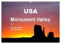 USA - Monument Valley (Wandkalender 2024 DIN A2 quer), CALVENDO Monatskalender - Michael Weber