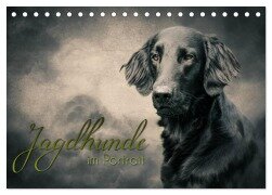 Cover-Bild zum Titel 'Jagdhunde im Portrait (Tischkalender 2026 DIN A5 quer), CALVENDO Monatskalender' von 'Alexandra Hollstein'