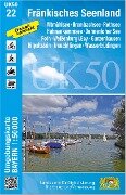 Cover-Bild zum Titel 'UK50-22 Fränkisches Seenland' von ''