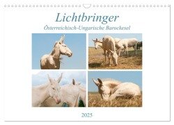 Lichtbringer - Österreichisch-Ungarische Barockesel (Wandkalender 2025 DIN A3 quer), CALVENDO Monatskalender - Meike Bölts