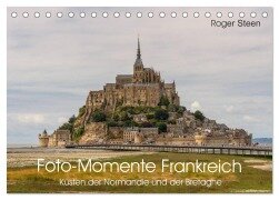 Küsten der Normandie und der Bretagne (Tischkalender 2026 DIN A5 quer), CALVENDO Monatskalender - Roger Steen