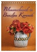 Blumenschmuck in Bunzlau Keramik (Tischkalender 2024 DIN A5 hoch), CALVENDO Monatskalender - Dieter Gödecke