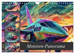 Motoren-Panorama (Wandkalender 2025 DIN A4 quer), CALVENDO Monatskalender - Werner Braun