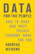 Cover-Bild zum Titel 'Data for the People' von 'Andreas Weigend'