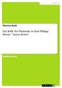 Zur Rolle der Phantasie in Karl Philipp Moritz' "Anton Reiser" - Theresa Hoch