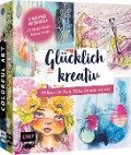 Glücklich kreativ - Zwei Bücher im Bundle: 37 Mixed-Media-Motive malen - Susanne Rose, Andrea Gomoll-Wünsche