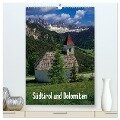 Südtirol und Dolomiten (hochwertiger Premium Wandkalender 2024 DIN A2 hoch), Kunstdruck in Hochglanz - Rick Janka