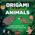 Origami Endangered Animals Kit - Michael G. Lafosse, Richard L. Alexander