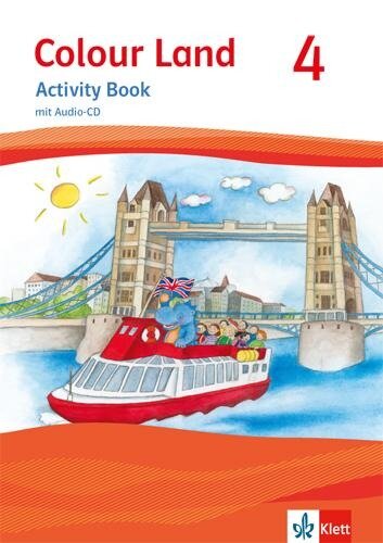 Colour Land ab Klasse 3. Ausgabe 2013. Activity Book mit Audio-CD 4. Schuljahr - 