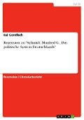 Rezension zu "Schmidt, Manfred G., Das politische System Deutschlands" - Kai Gondlach