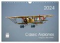 Classic Airplanes (Wandkalender 2024 DIN A4 quer), CALVENDO Monatskalender - Alois J. Koller