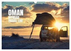 Cover-Bild zum Titel 'OMAN Offroad Travel Log (Wandkalender 2026 DIN A3 quer), CALVENDO Monatskalender' von 'Frank Daske'