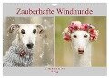Zauberhafte Windhunde (Wandkalender 2024 DIN A4 quer), CALVENDO Monatskalender - Kathrin Köntopp