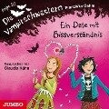 Cover-Bild zum Titel 'Die Vampirschwestern. Ein Date mit Bissverständnis [Band 10]' von 'Franziska Gehm'