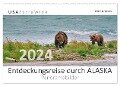 Entdeckungsreise durch ALASKA Panoramabilder (Wandkalender 2024 DIN A2 quer), CALVENDO Monatskalender - Dieter-M. Wilczek