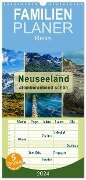 Familienplaner 2024 - Neuseeland - atemberaubend schön mit 5 Spalten (Wandkalender, 21 x 45 cm) CALVENDO - Peter Roder