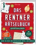 Cover-Bild zum Titel 'Das Rentner-Rätselbuch - Adventskalender' von 'Stefan Heine'