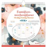 Cover-Bild zum Titel 'Familien Wochenkalender Flowers 2026 - Familien-Timer - Termin-Planer - Kinder-Kalender - Familien-Kalender - 30,5x30,5' von ''