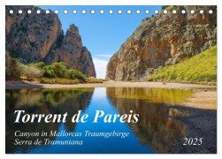 Torrent de Pareis - Mallorca (Tischkalender 2025 DIN A5 quer), CALVENDO Monatskalender - Kerstin Waurick