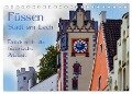 Füssen - Stadt am Lech (Tischkalender 2024 DIN A5 quer), CALVENDO Monatskalender - Photography Brigitte Jaritz