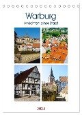 Warburg - Ansichten einer Stadt (Tischkalender 2024 DIN A5 hoch), CALVENDO Monatskalender - Markus W. Lambrecht