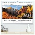 Impressionen vom Nationalpark ZION Panoramabilder (hochwertiger Premium Wandkalender 2024 DIN A2 quer), Kunstdruck in Hochglanz - Dieter-M. Wilczek
