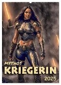 Mythos Kriegerin (Wandkalender 2025 DIN A2 hoch), CALVENDO Monatskalender - Werner Braun
