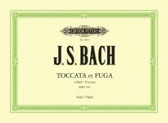 Cover-Bild zum Titel 'Toccata und Fuge d-Moll BWV 565' von 'Johann Sebastian Bach'