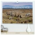 Emotionale Momente: Nashörner (hochwertiger Premium Wandkalender 2025 DIN A2 quer), Kunstdruck in Hochglanz - Ingo Gerlach GDT