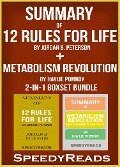 Summary of 12 Rules for Life: An Antidote to Chaos by Jordan B. Peterson + Summary of Metabolism Revolution by Haylie Pomroy 2-in-1 Boxset Bundle - Speedyreads