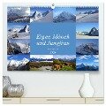 Eiger, Mönch und Jungfrau 2024 (hochwertiger Premium Wandkalender 2024 DIN A2 quer), Kunstdruck in Hochglanz - Bettina Schnittert