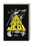 Cover-Bild zum Titel 'Star Wars - A5-Tischkalender 2026' von 'Danilo Promotion Ltd'