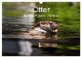 Otter - Jäger an Flüssen und Seen (Wandkalender 2024 DIN A3 quer), CALVENDO Monatskalender - Cloudtail The Snow Leopard
